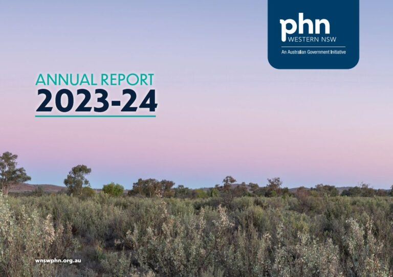 Health education resources, Western NSW Primary Health Network