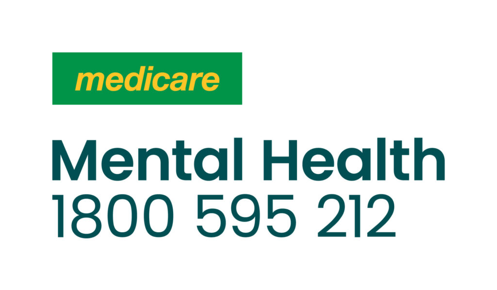 Medicare Mental Health logo with phone number